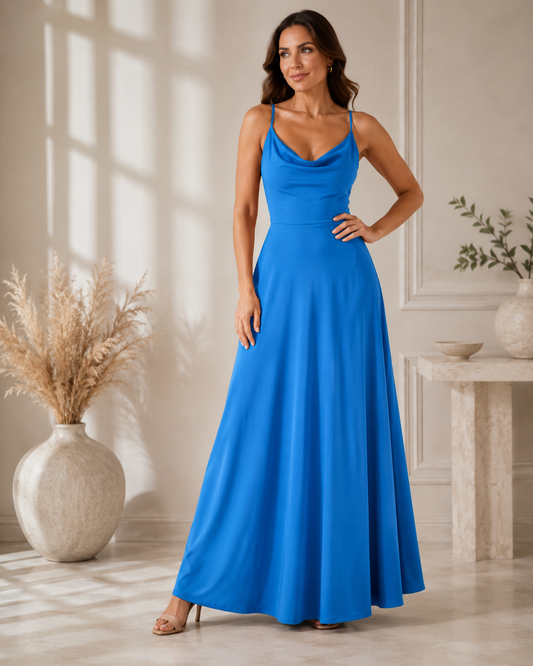 LÉNA – Robe longue à l’allure élégante – Noria Paris