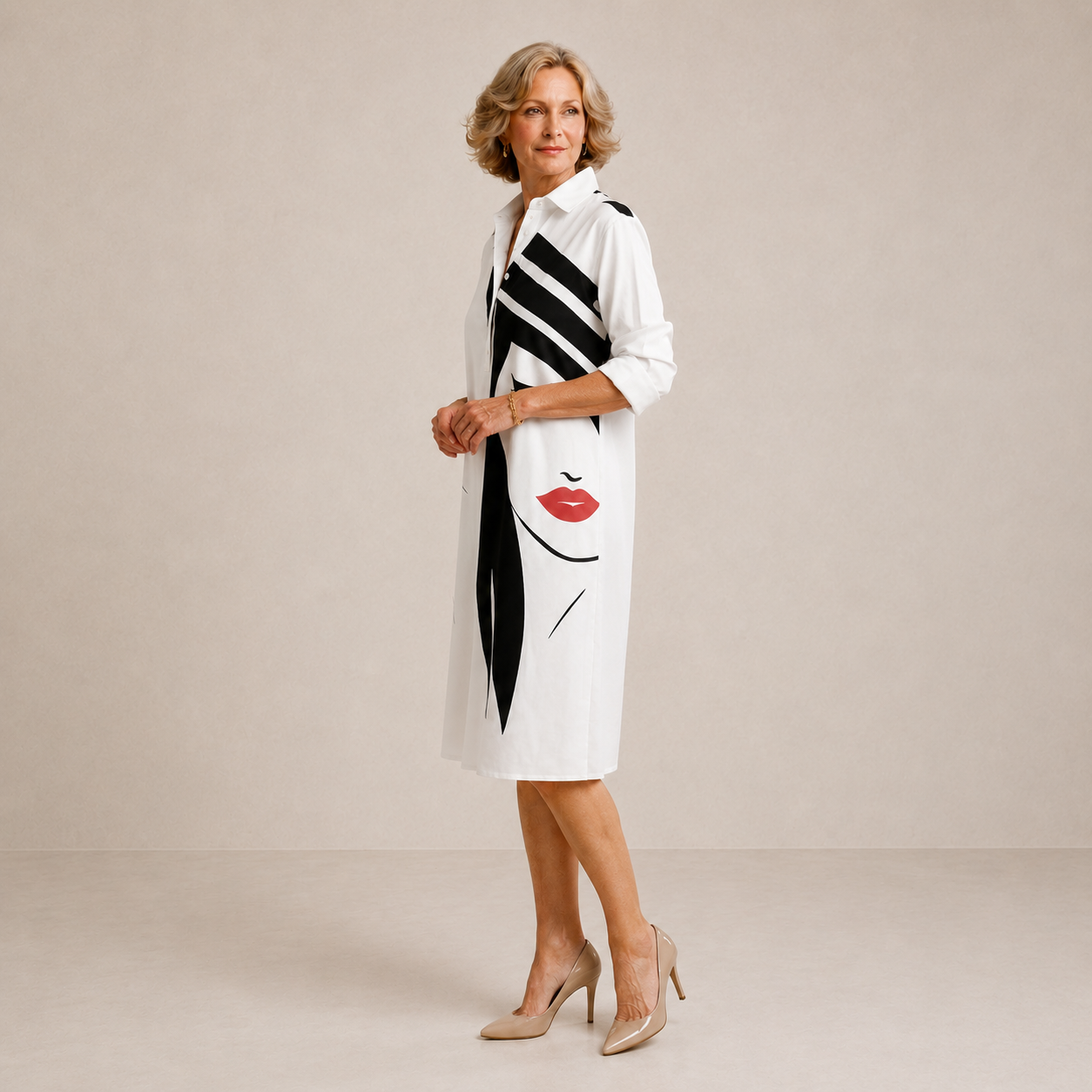 CAMILLE – Robe midi à l’allure élégante – Noria Paris