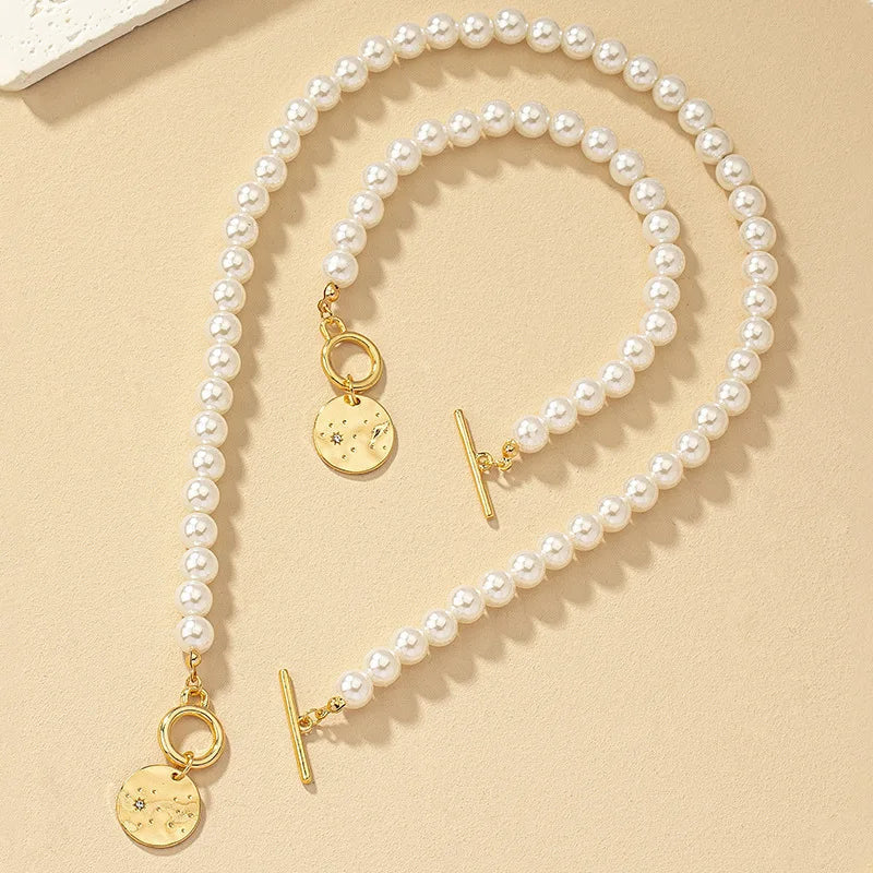 NORIA | Conjunto de collar de perlas