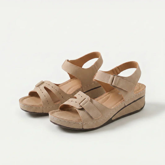 Sandy | Sandales orthopédiques confortables compensées