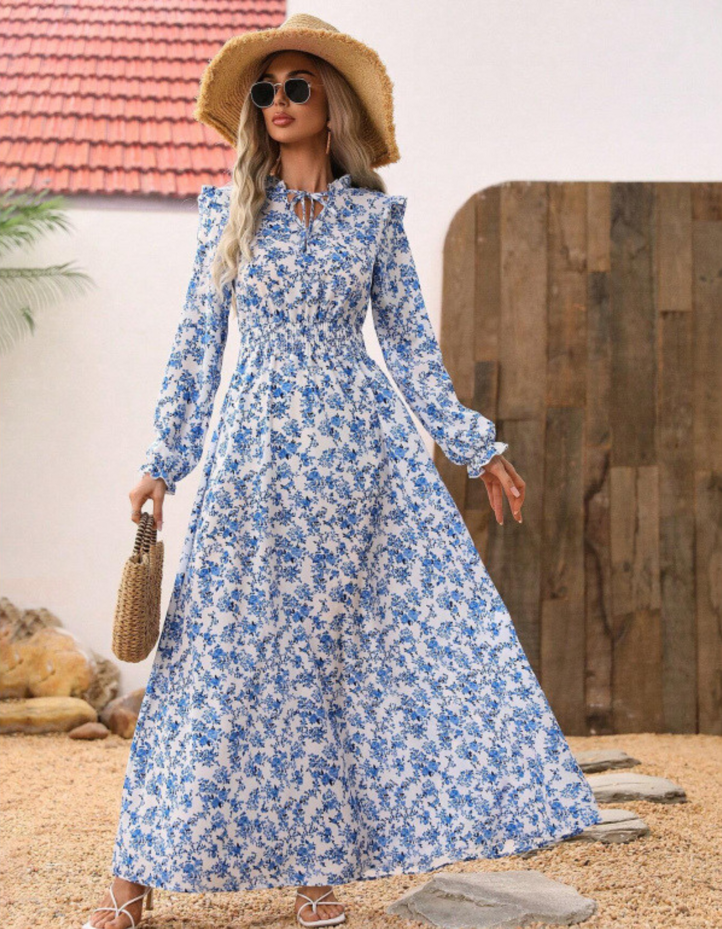 ADÈLE – Robe longue à l’allure élégante – Noria Paris