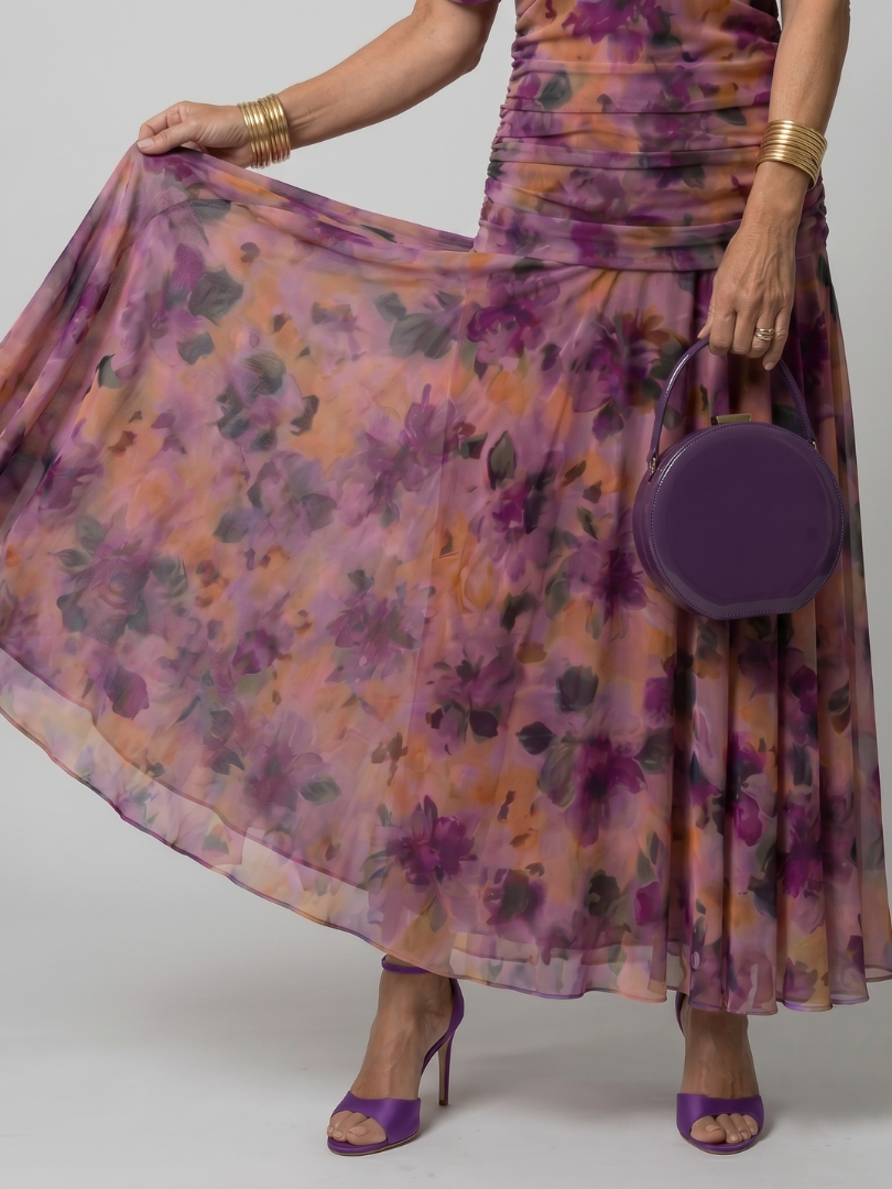 NORIA | Vestido de largo medio escotado