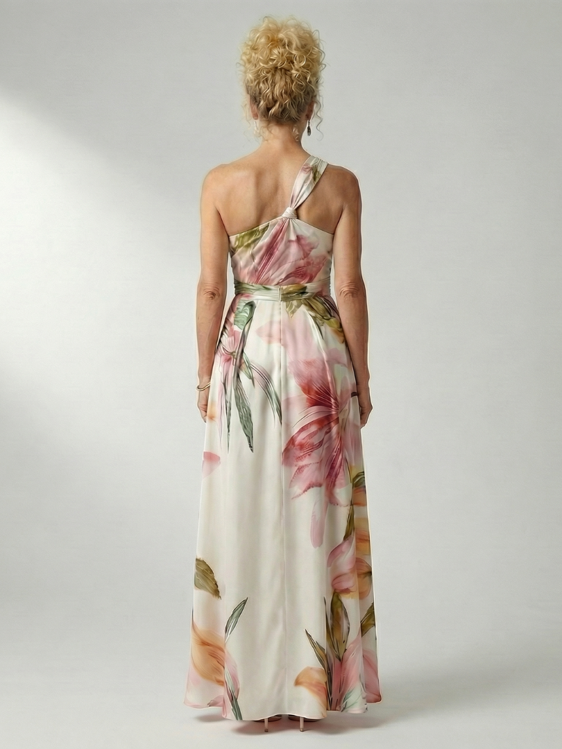 NORIA | Vestido largo floral fluido