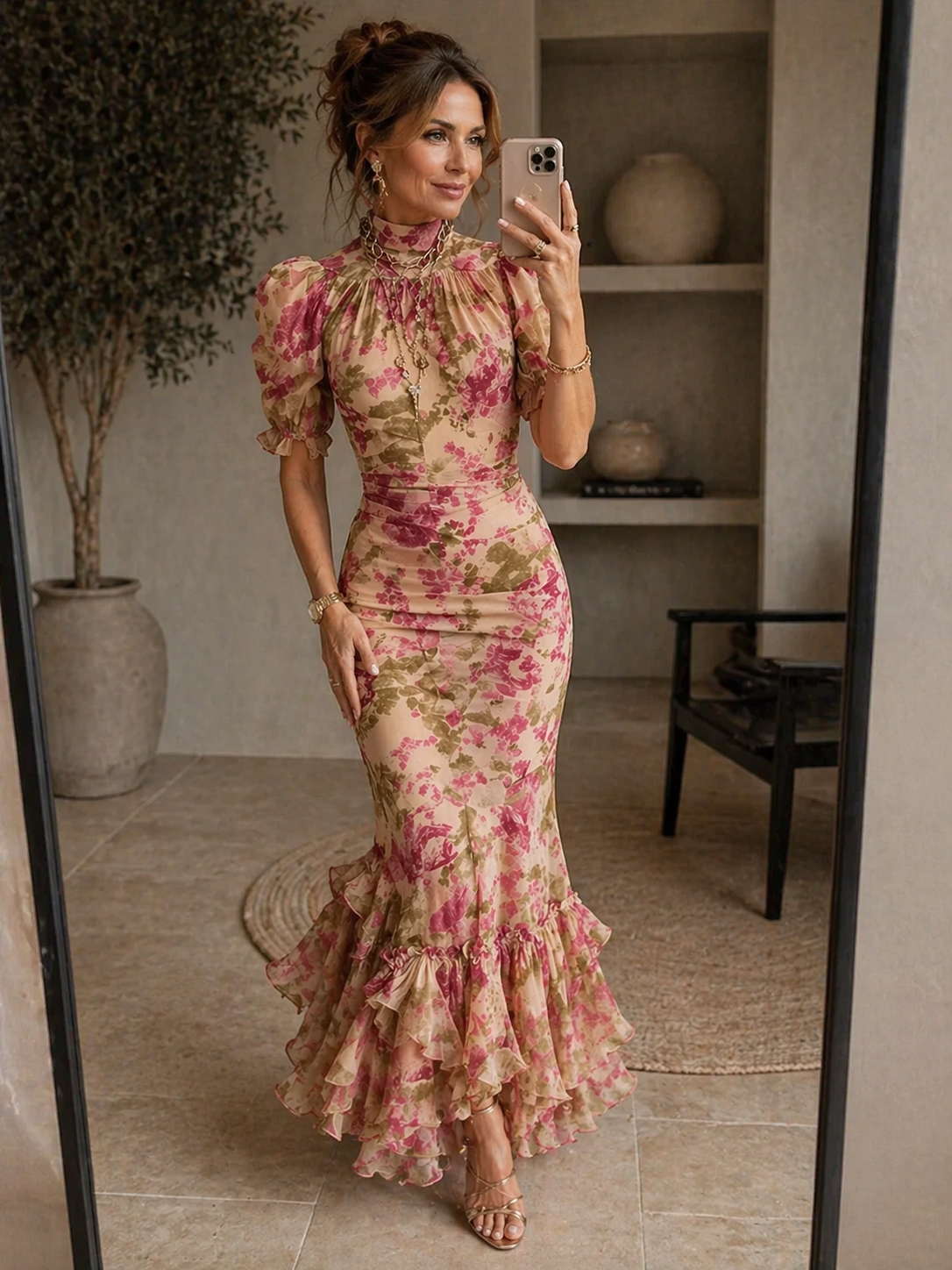 CHLOÉ – Robe longue à l’allure élégante – Noria Paris