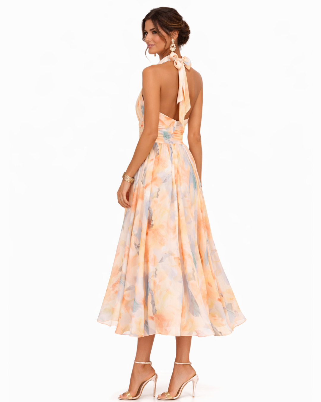 LILIANE – Robe midi à l’allure élégante – Noria Paris