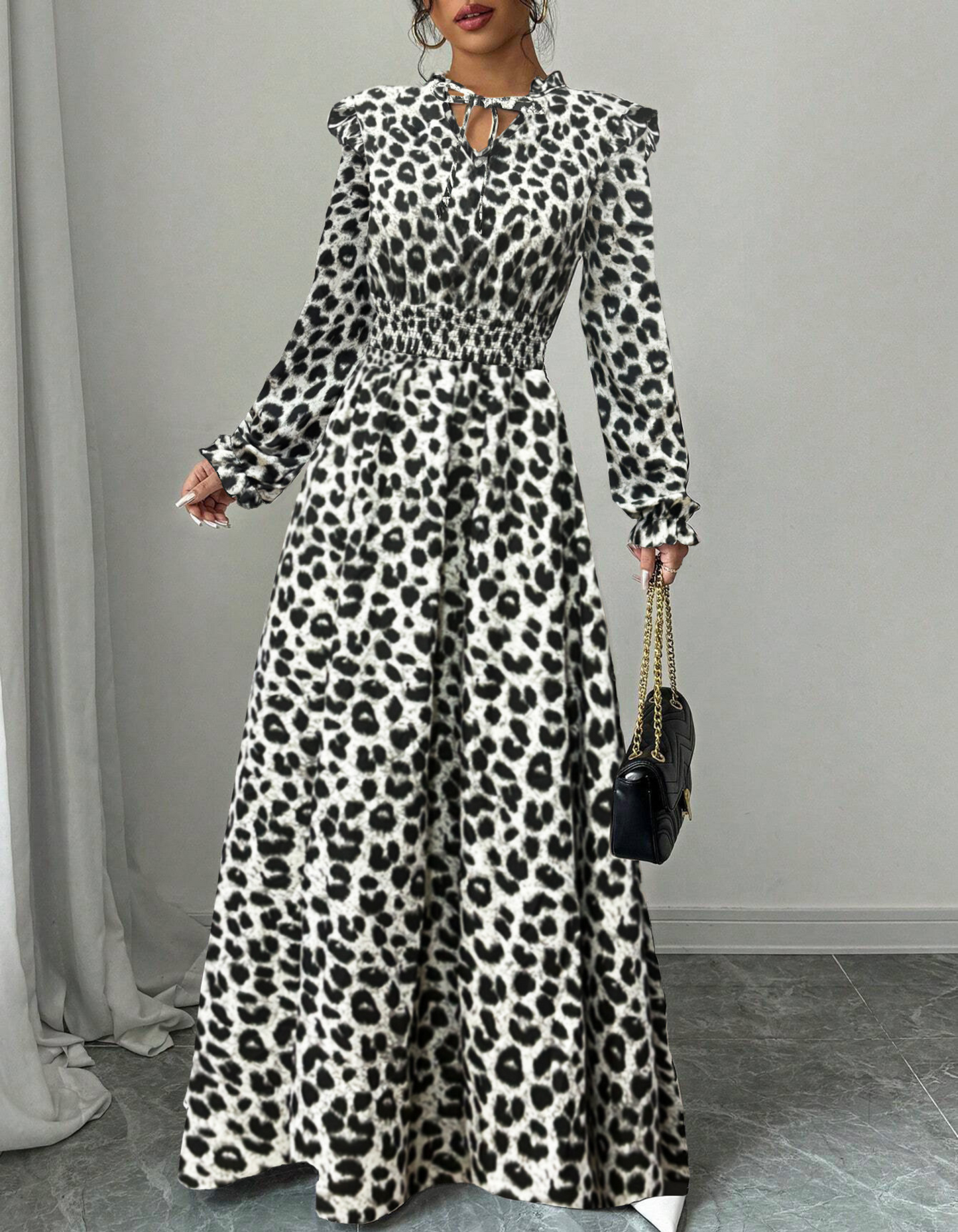 ADÈLE – Robe longue à l’allure élégante – Noria Paris