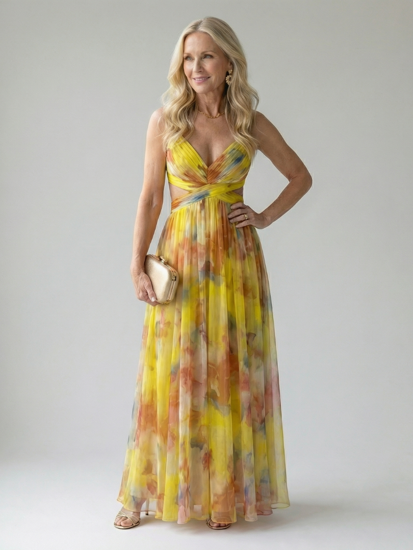 NORIA | Vestido largo fluido