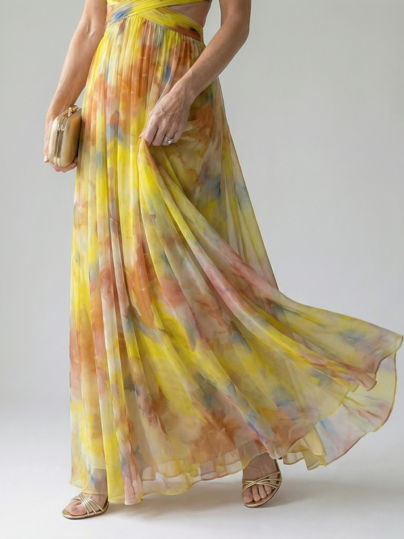 NORIA | Vestido largo fluido