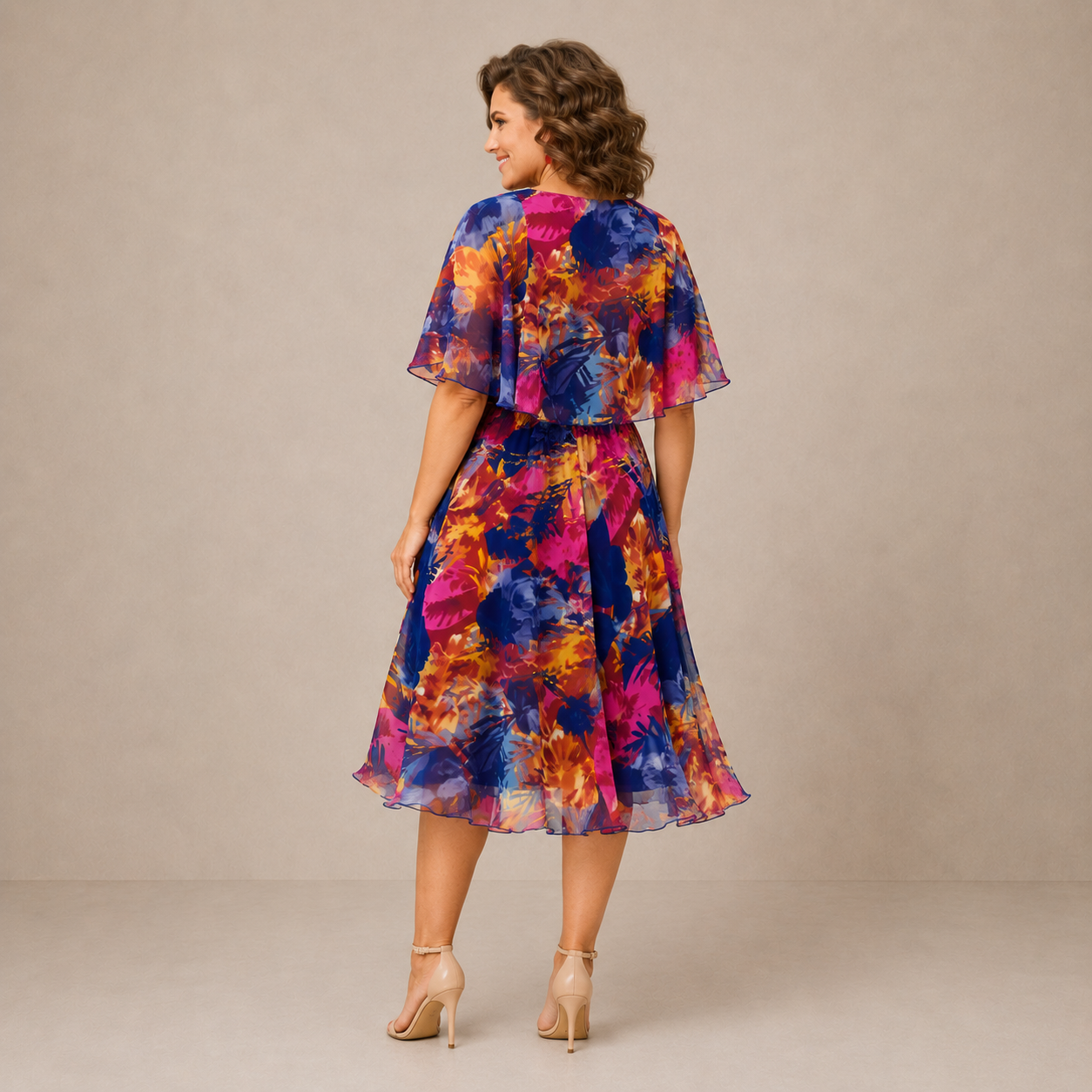 VICTOIRE – Robe midi à l’allure élégante – Noria Paris