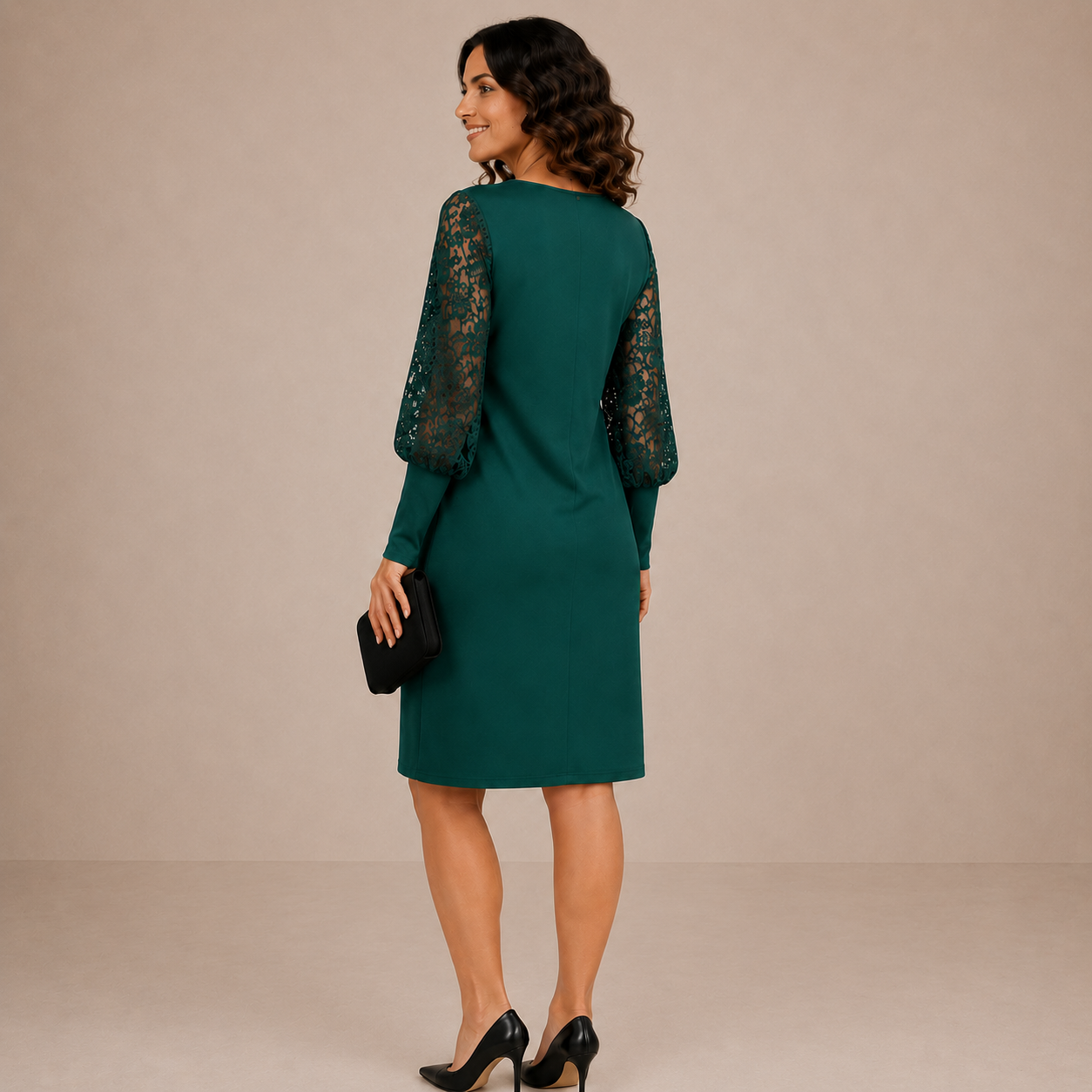 VALÉRIE – Robe midi à l’allure élégante – Noria Paris