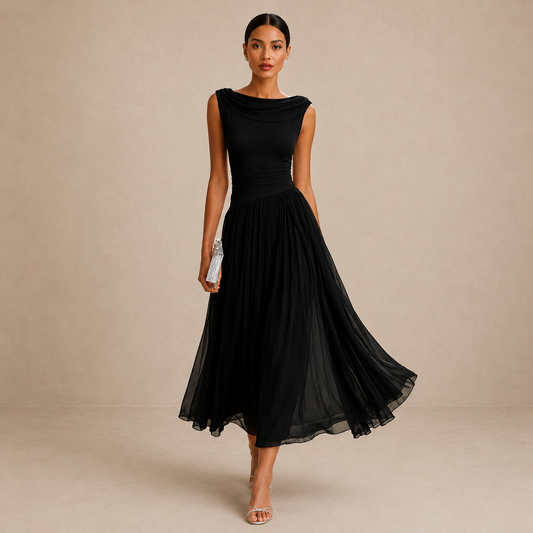 NATALIE – Robe midi à l’allure élégante – Noria Paris