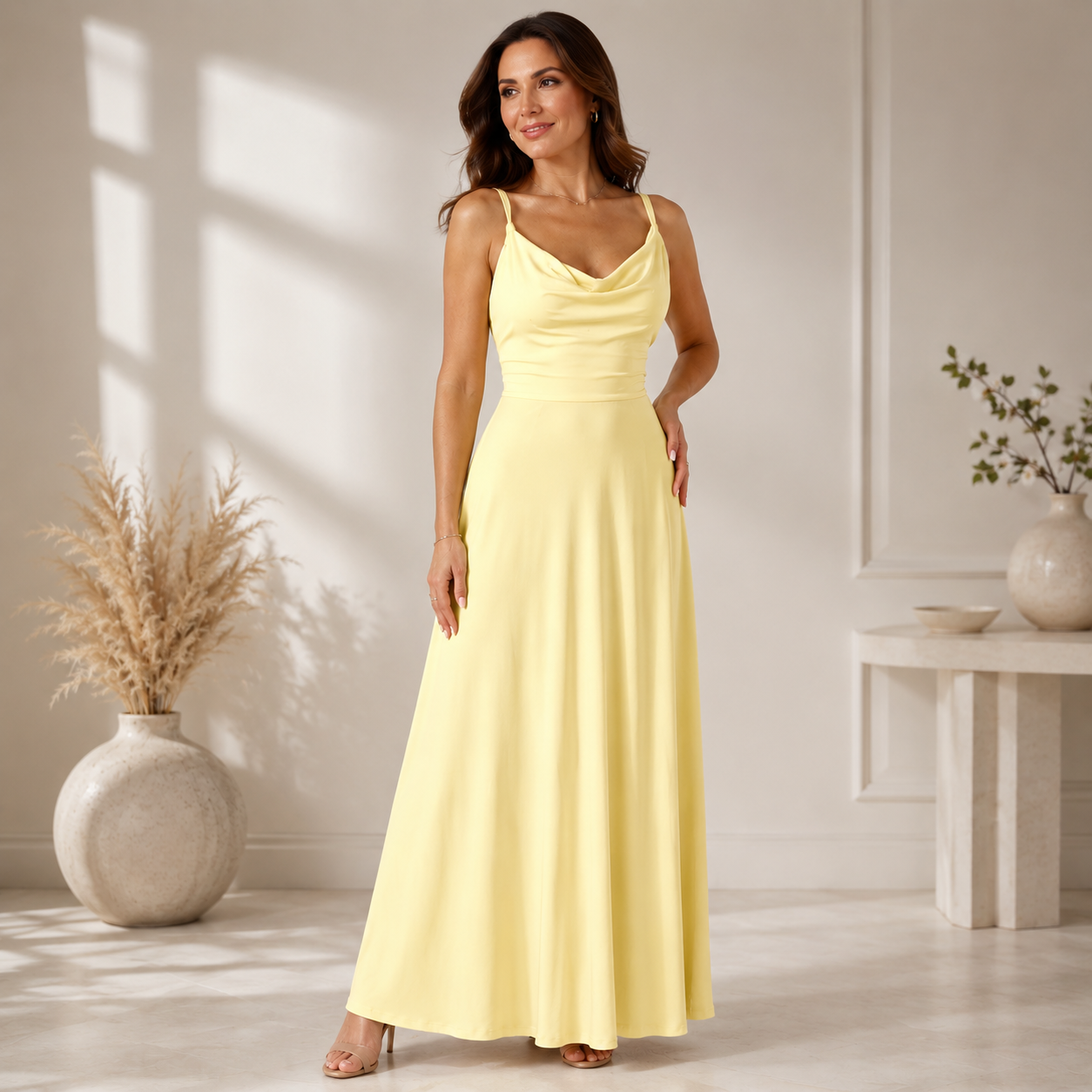 LÉNA – Robe longue à l’allure élégante – Noria Paris