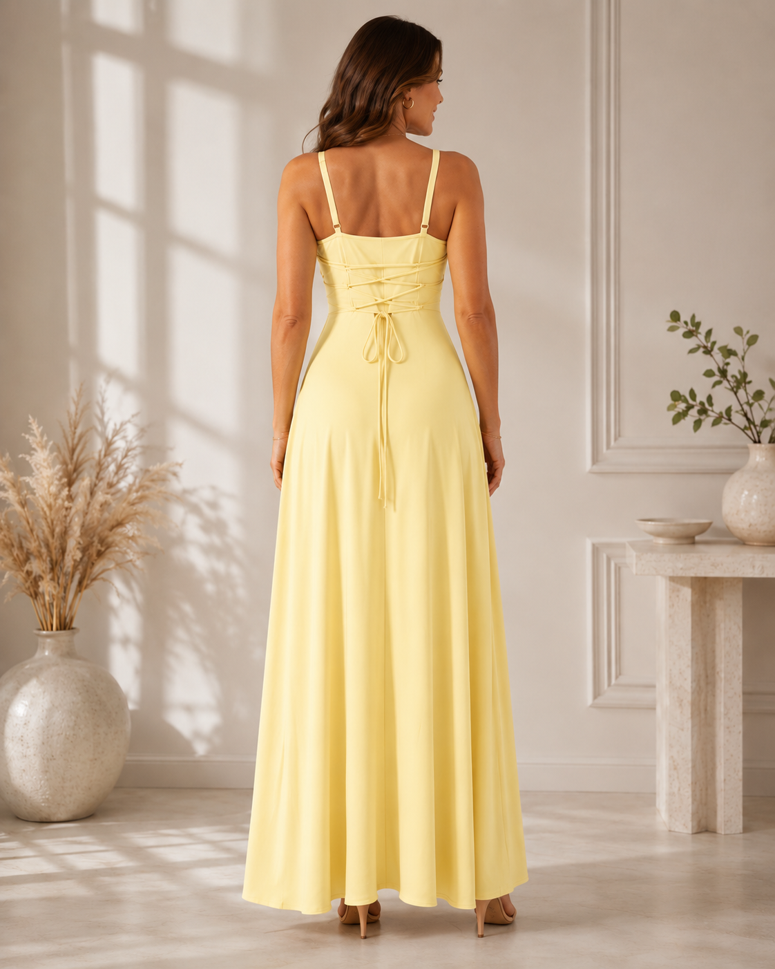LÉNA – Robe longue à l’allure élégante – Noria Paris