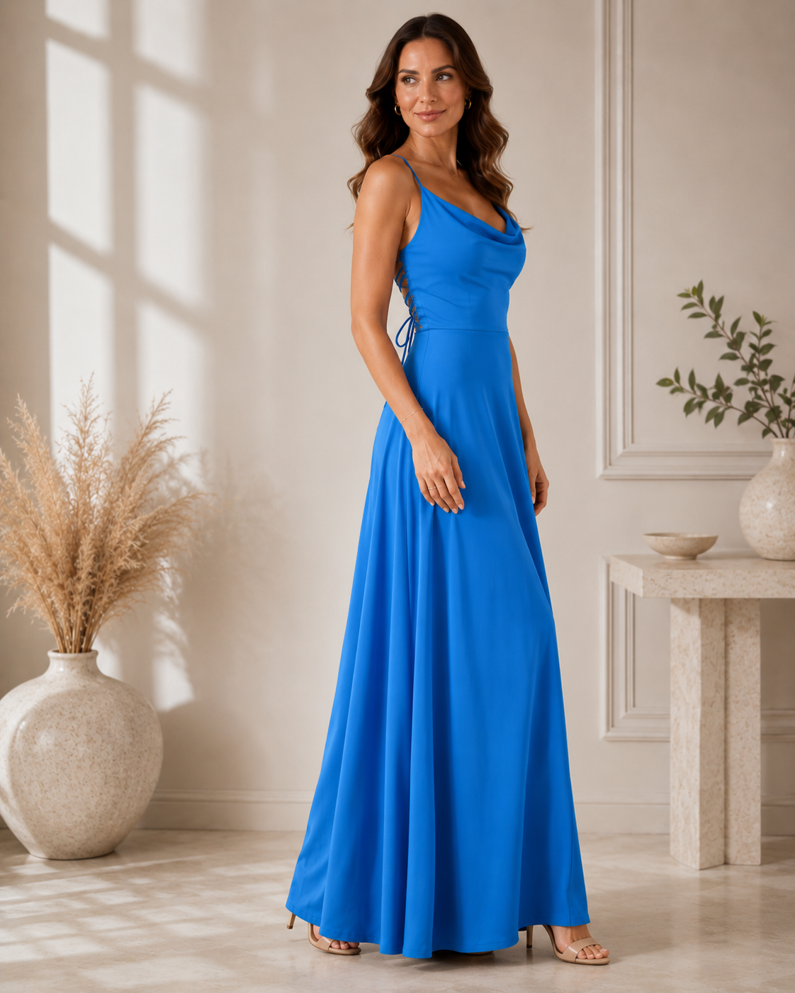 LÉNA – Robe longue à l’allure élégante – Noria Paris