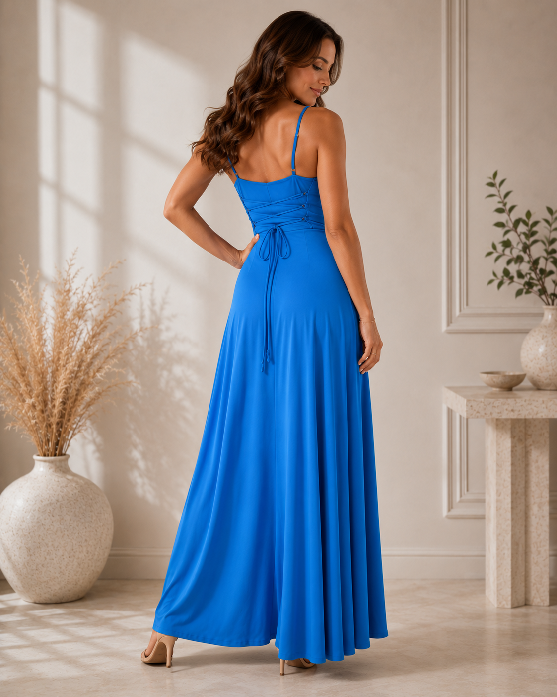 LÉNA – Robe longue à l’allure élégante – Noria Paris