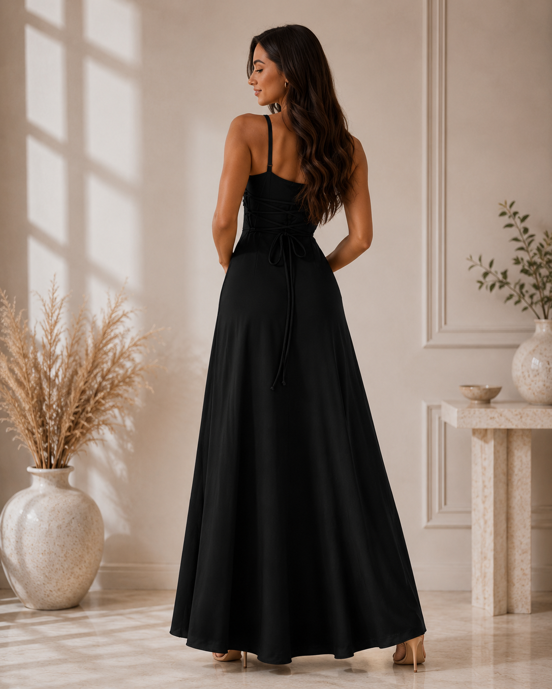 LÉNA – Robe longue à l’allure élégante – Noria Paris