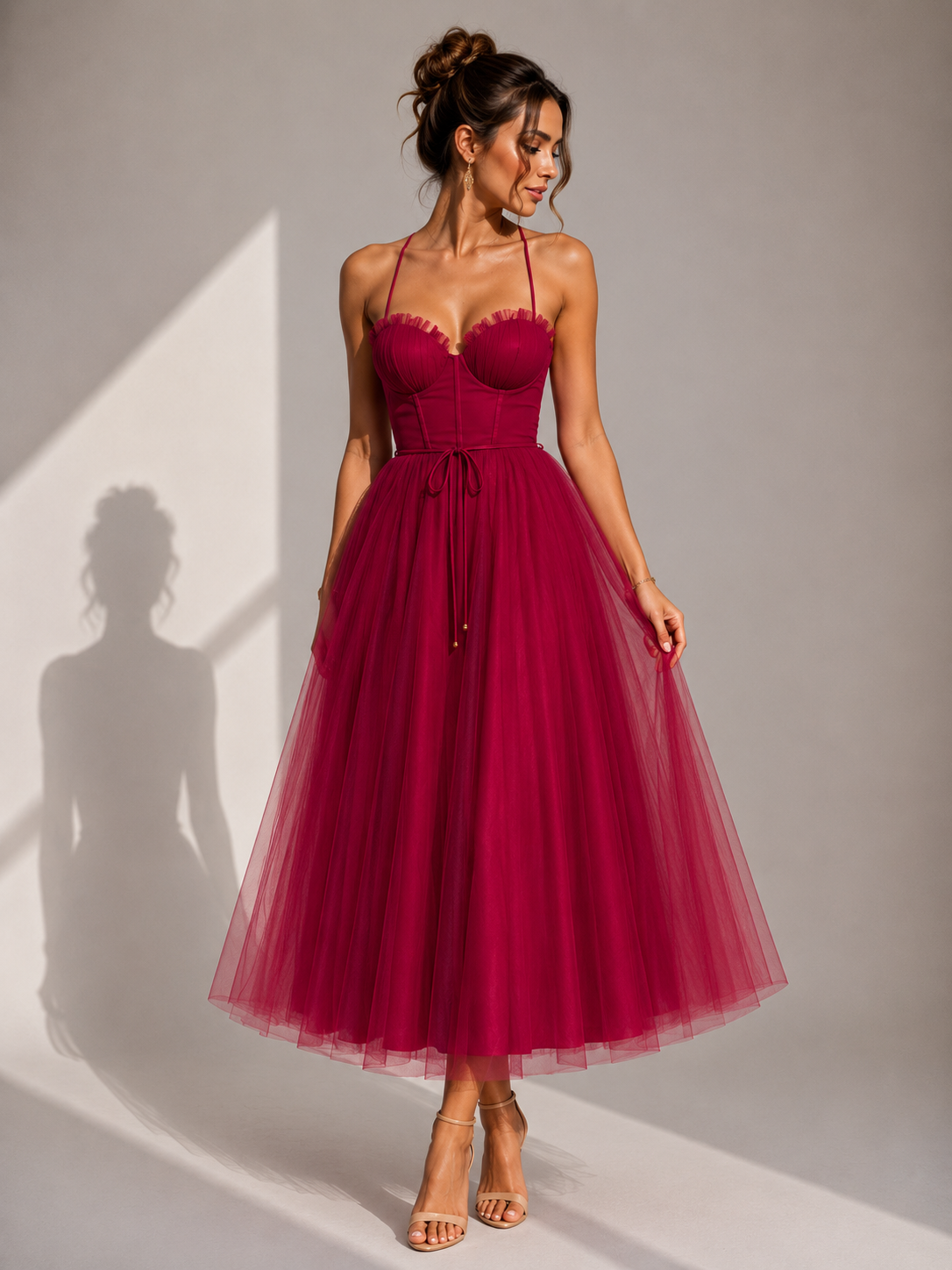 MILA – Robe midi à l’allure élégante – Noria Paris