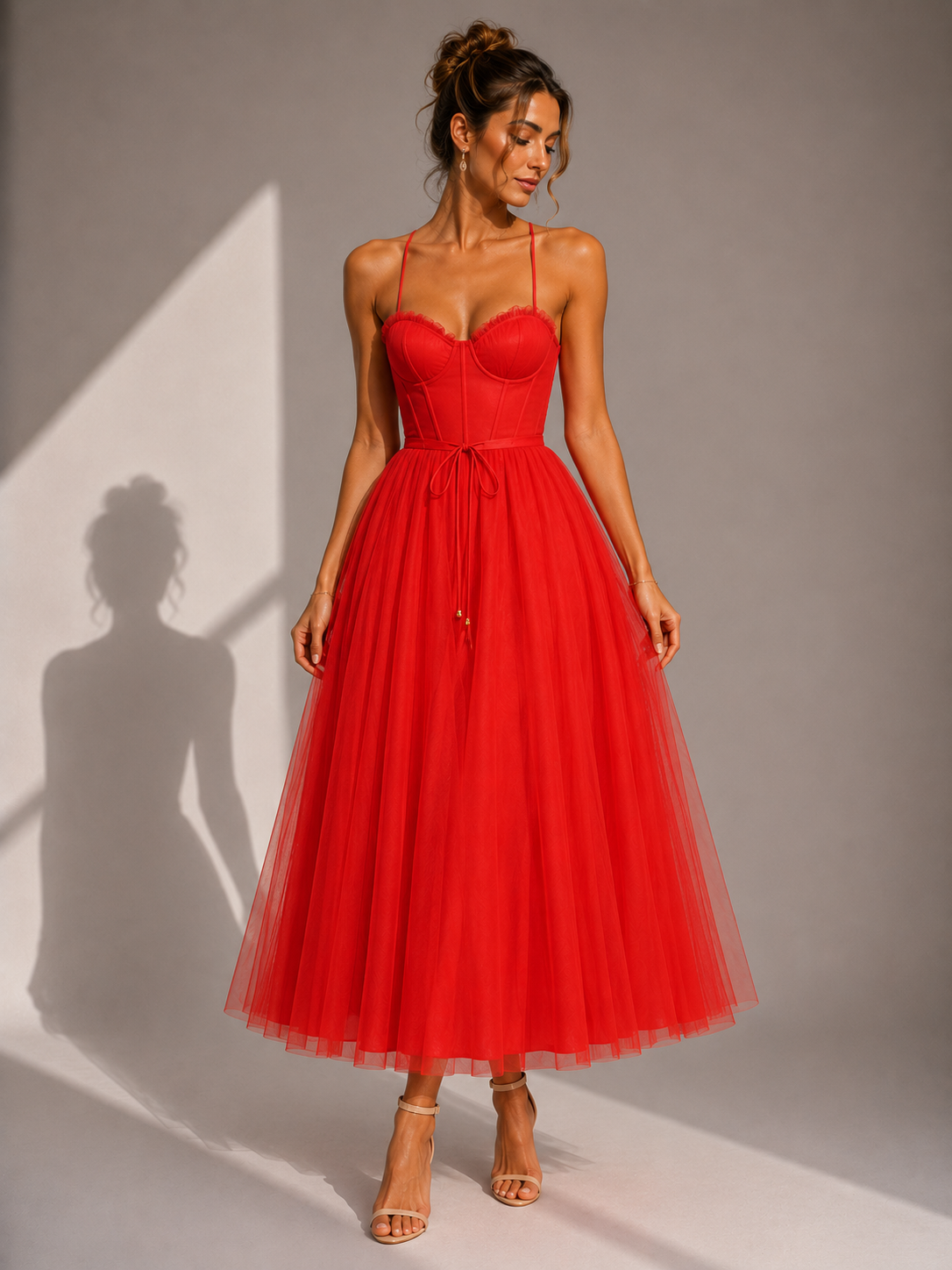 MILA – Robe midi à l’allure élégante – Noria Paris