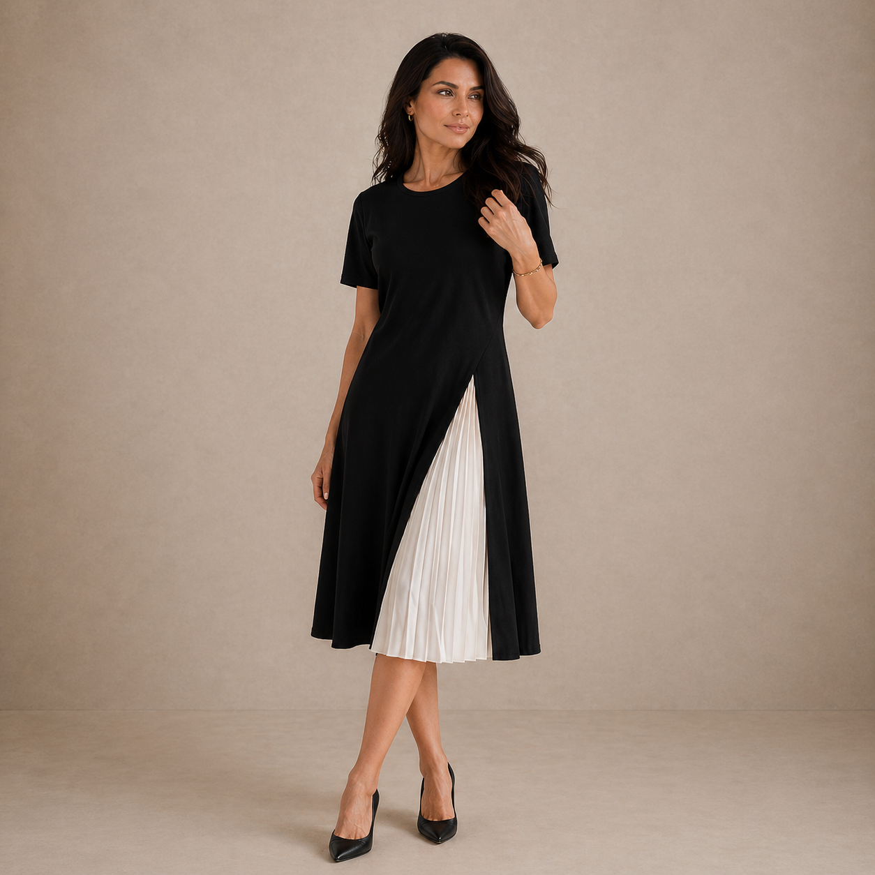 MONA – Robe midi à l’allure élégante – Noria Paris