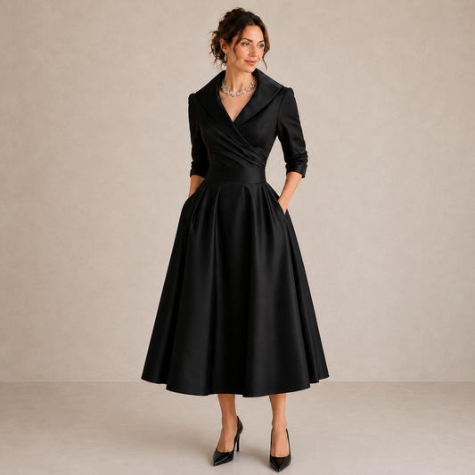 ALICE – Robe midi à l’allure élégante – Noria Paris