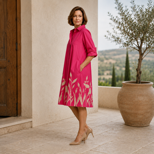 CLARA – Robe midi à l’allure élégante – Noria Paris