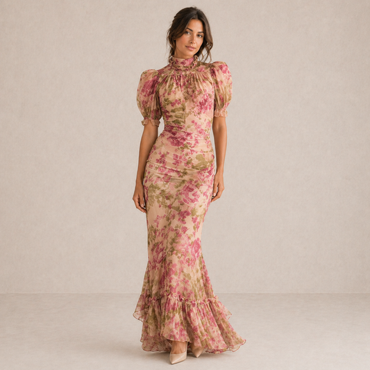 CHLOÉ – Robe longue à l’allure élégante – Noria Paris