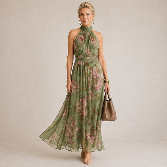 MÉLISSA – Robe midi à l’allure élégante – Noria Paris