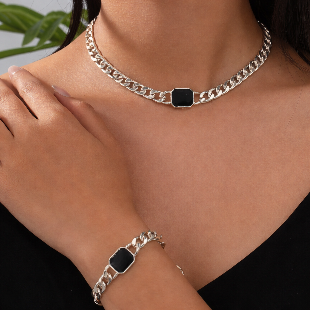 NORIA | Conjunto de joyería de eslabones