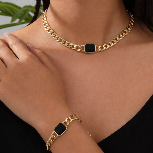 NORIA | Conjunto de joyería de eslabones
