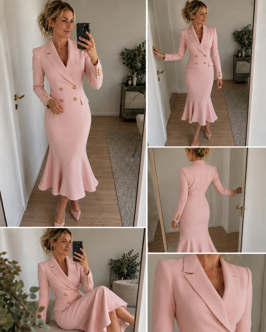 AMÉLIE – Robe midi à l’allure élégante – Noria Paris