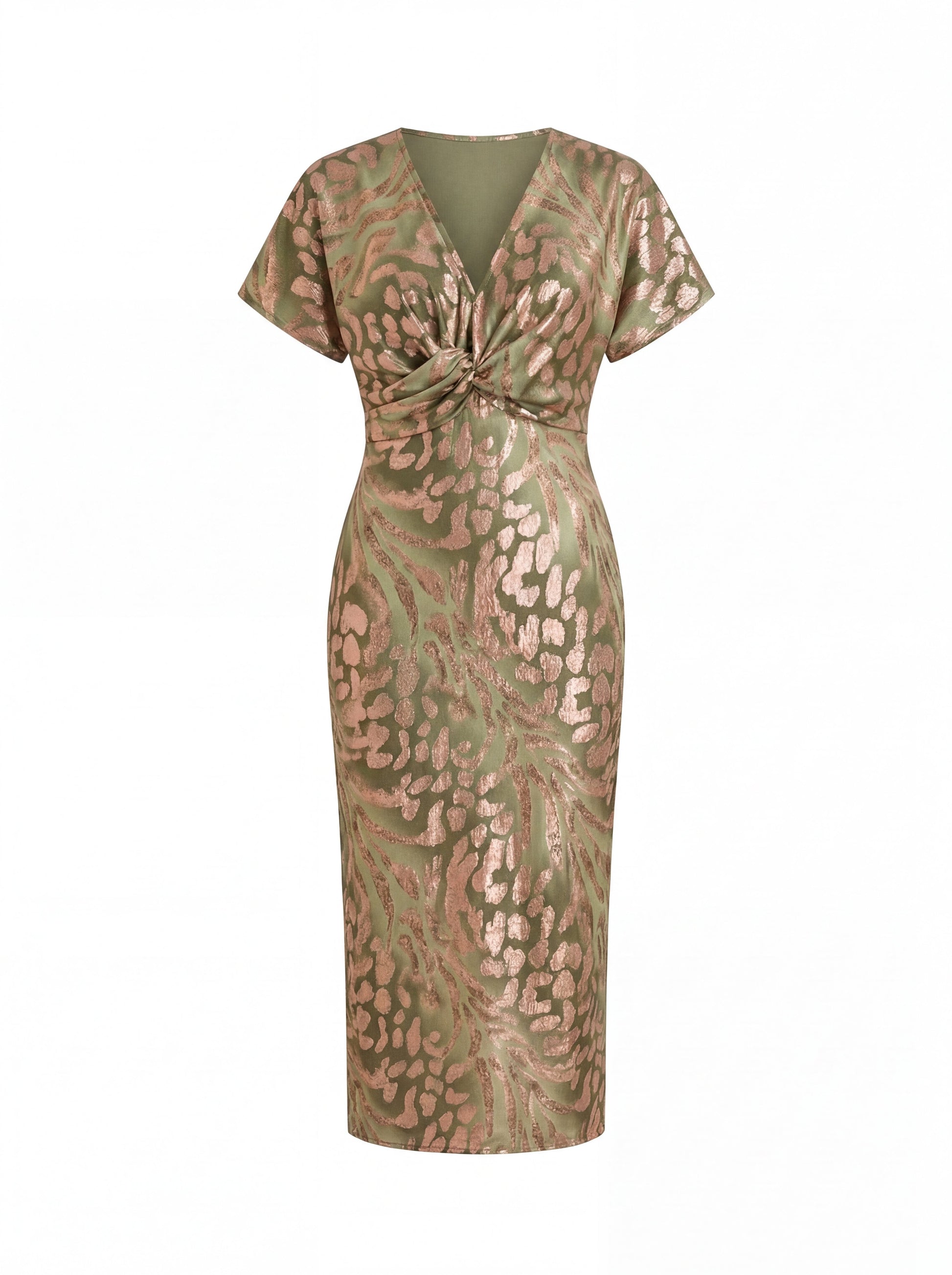 LUCIE – Robe midi en viscose légère – Noria Paris