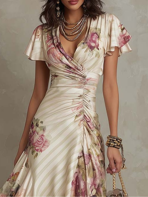 MARGAUX – Robe midi à l’allure élégante – Noria Paris
