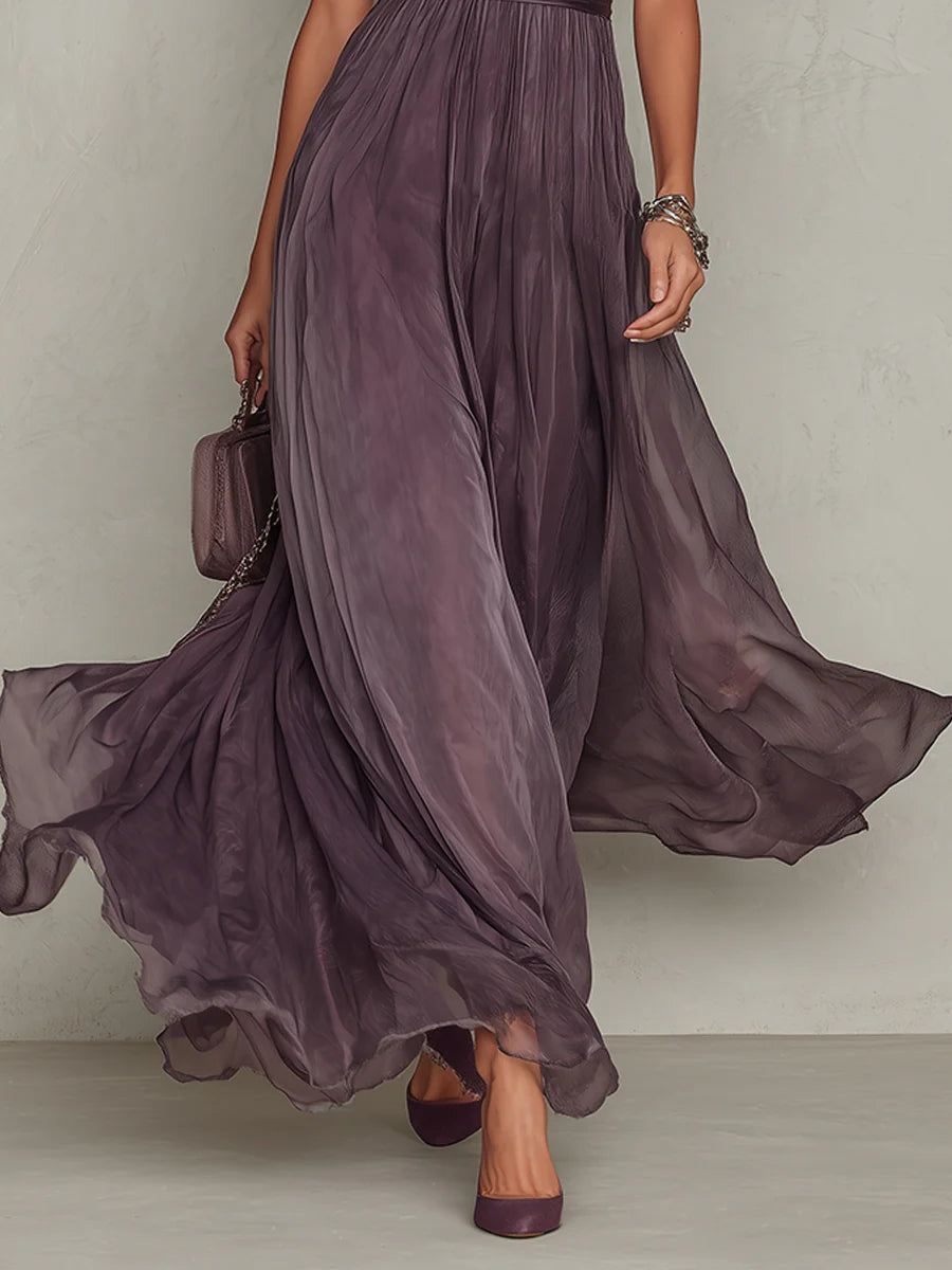 VALENTINE – Robe longue à l’allure élégante – Noria Paris