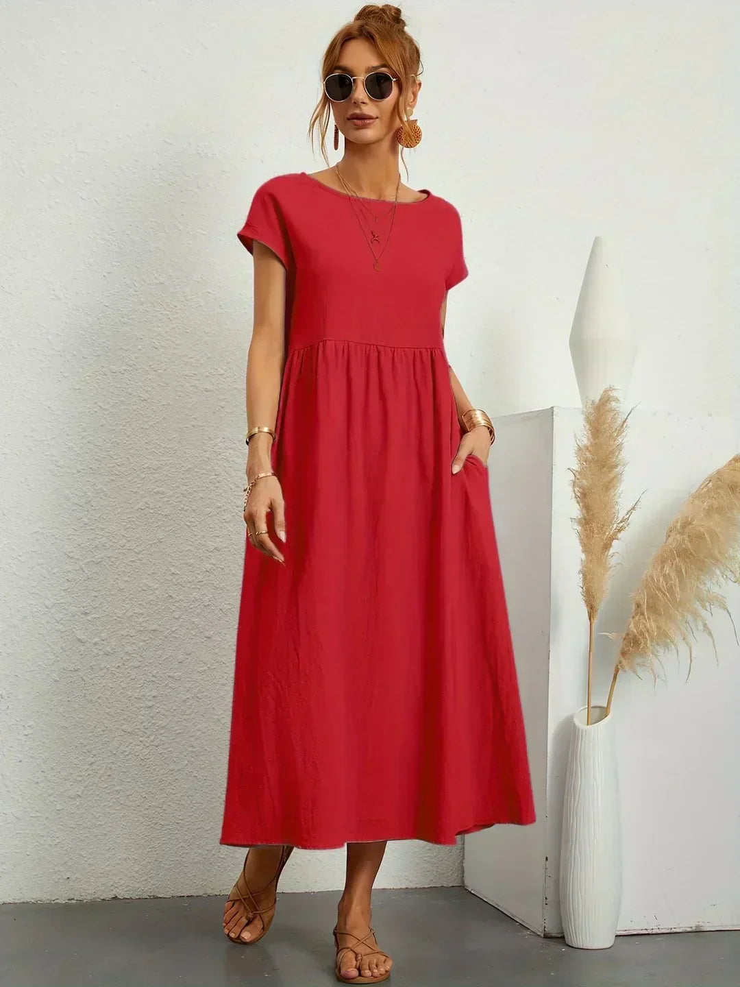 ISABELLE – Robe midi à l’allure élégante – Noria Paris