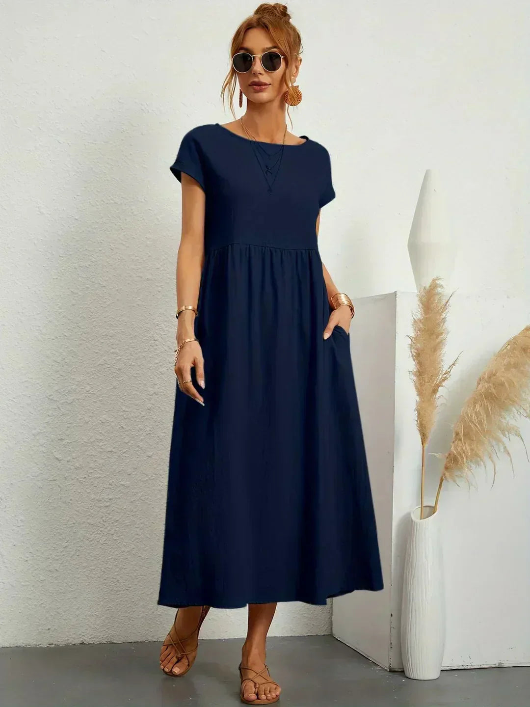 ISABELLE – Robe midi à l’allure élégante – Noria Paris