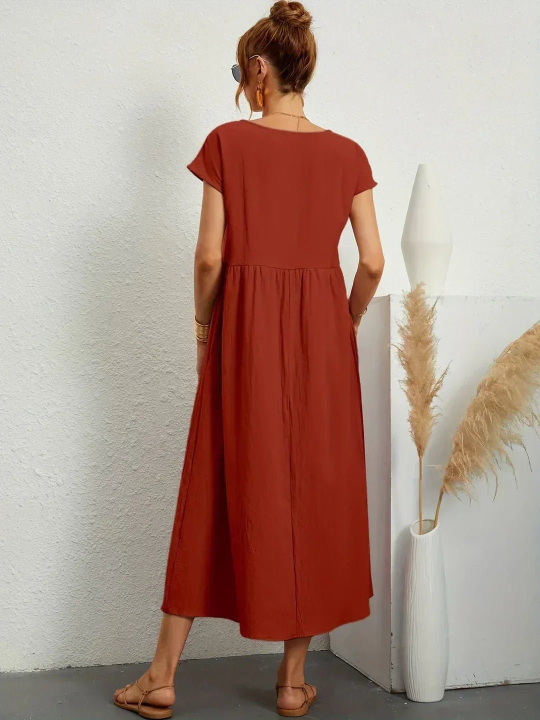 ISABELLE – Robe midi à l’allure élégante – Noria Paris
