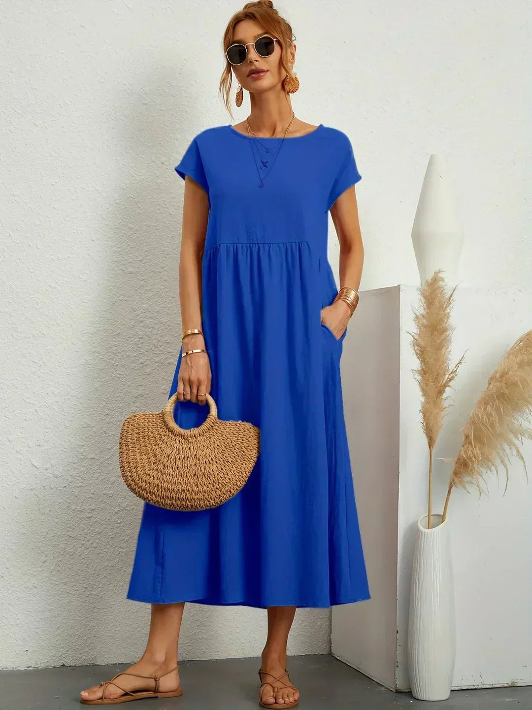 ISABELLE – Robe midi à l’allure élégante – Noria Paris