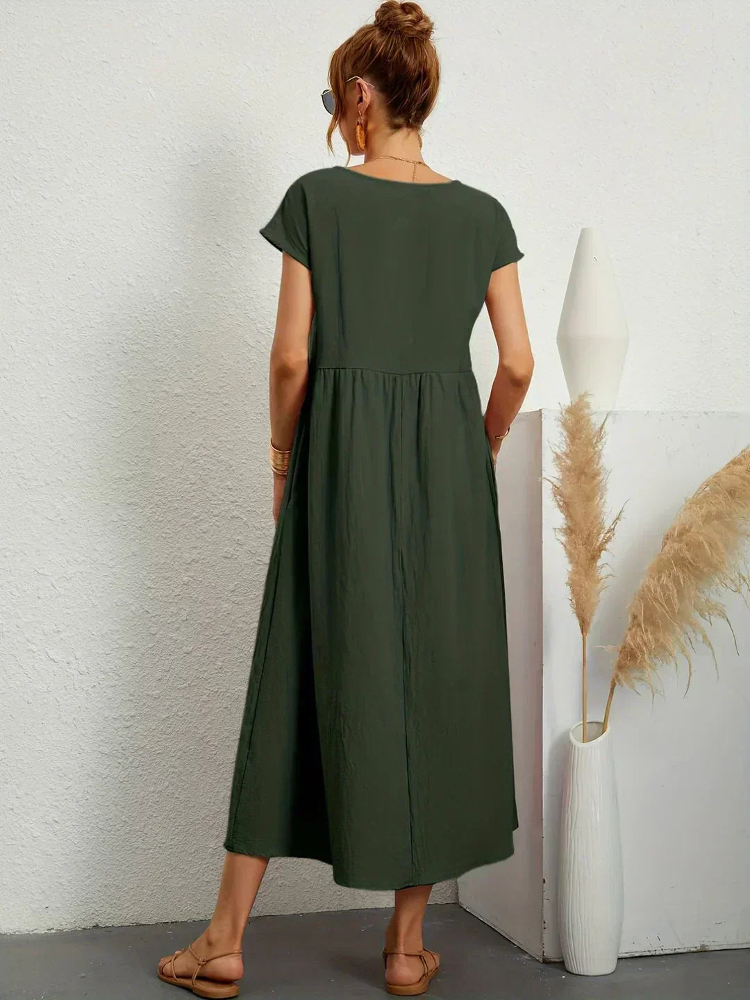 ISABELLE – Robe midi à l’allure élégante – Noria Paris
