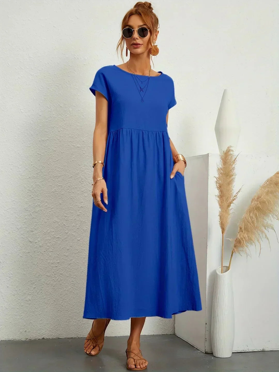 ISABELLE – Robe midi à l’allure élégante – Noria Paris