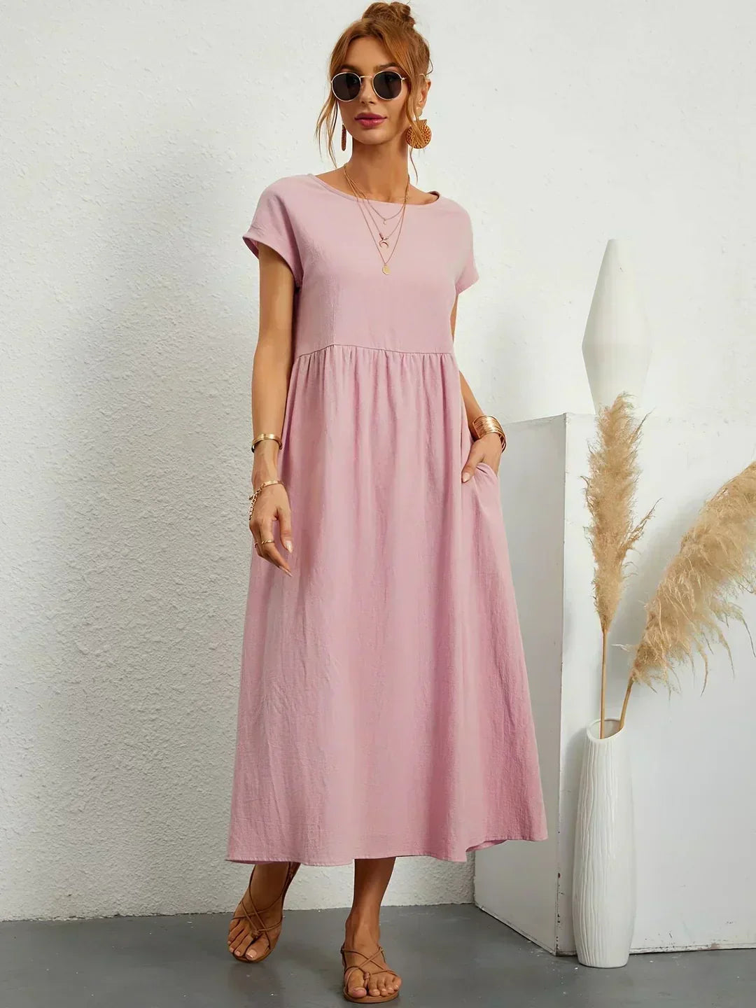 ISABELLE – Robe midi à l’allure élégante – Noria Paris