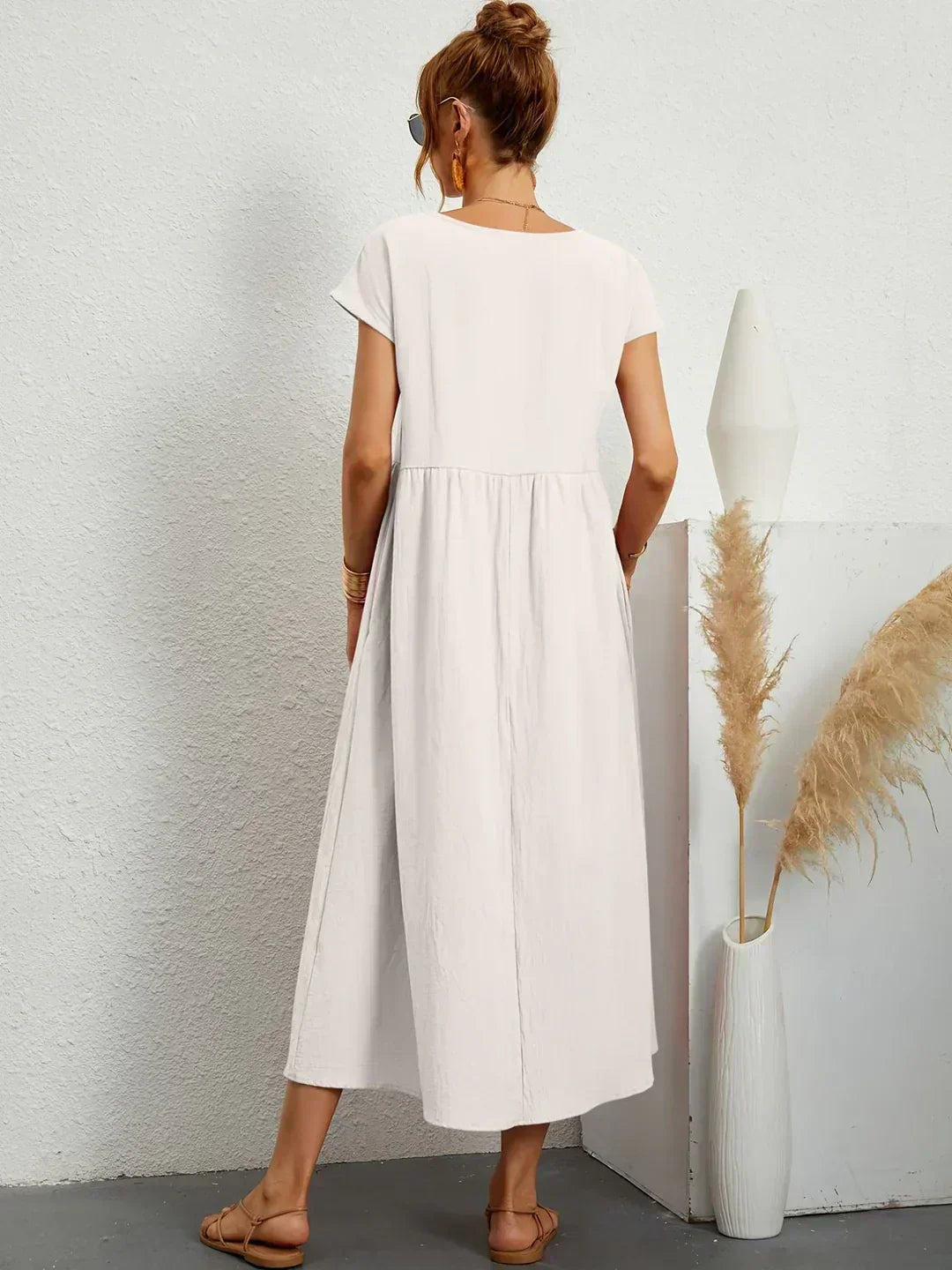 ISABELLE – Robe midi à l’allure élégante – Noria Paris