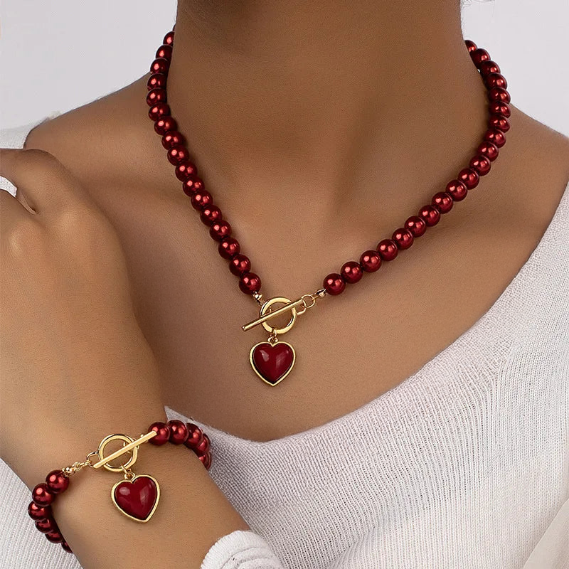 NORIA | Conjunto de collar de perlas
