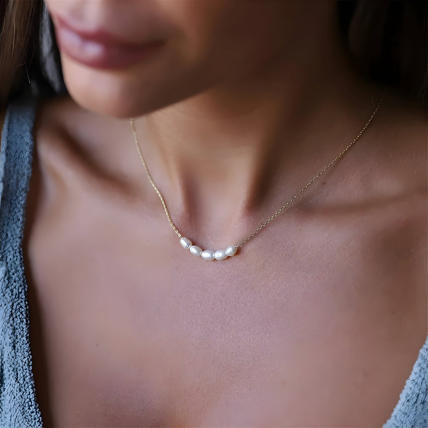 NORIA | Collar delicado de perlas