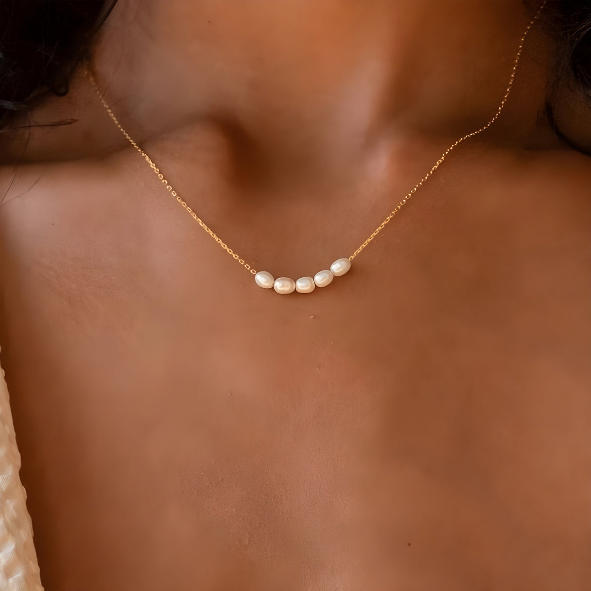 NORIA | Collar delicado de perlas