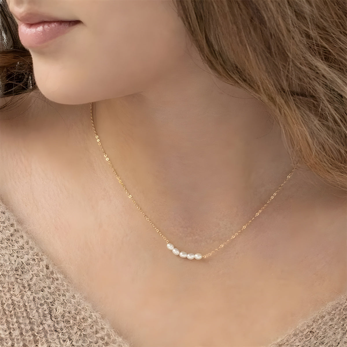 NORIA | Collar delicado de perlas