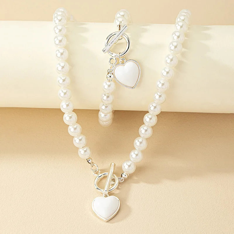 NORIA | Conjunto de collar de perlas