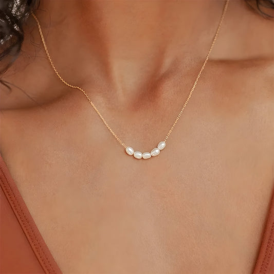 NORIA | Collar delicado de perlas