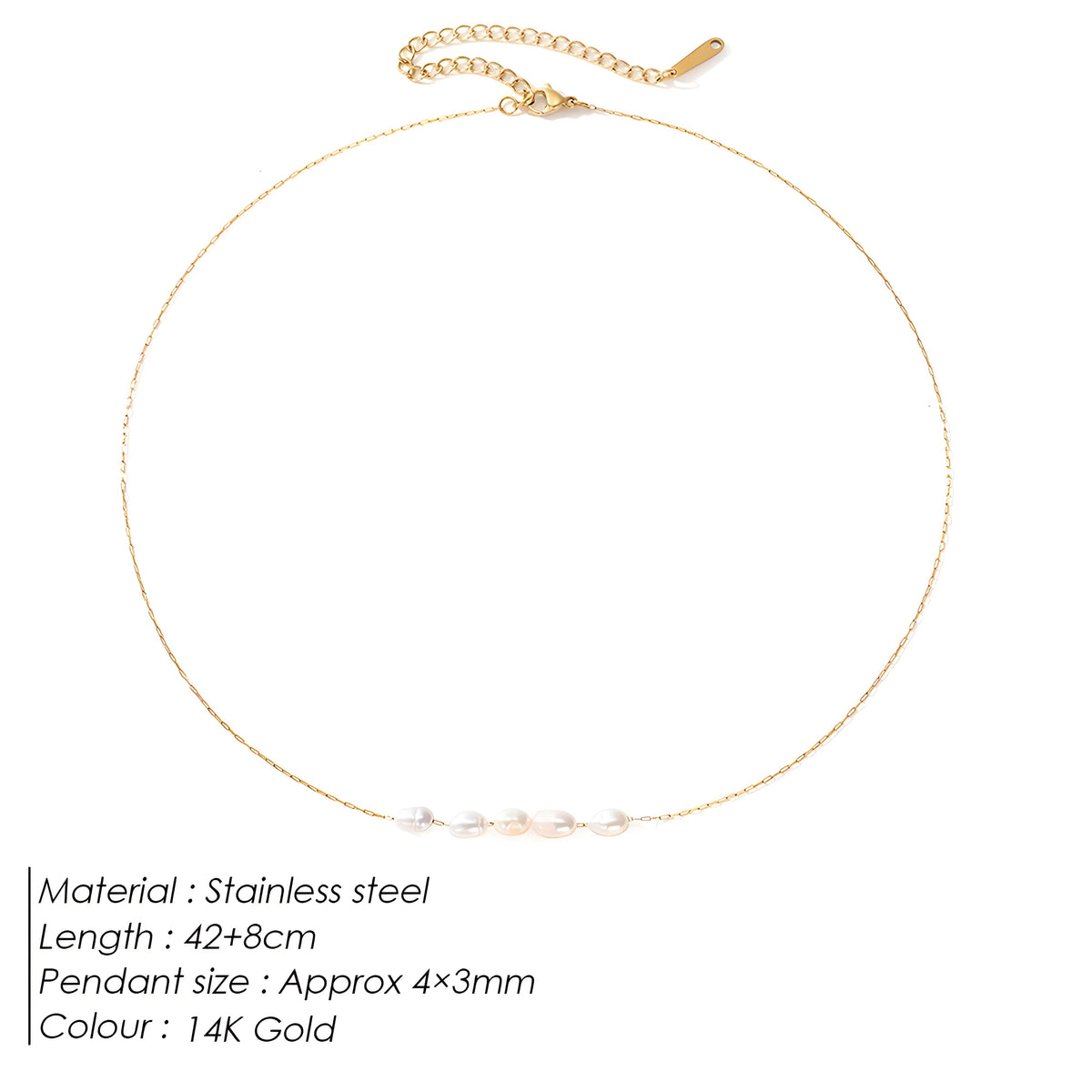 NORIA | Collar delicado de perlas
