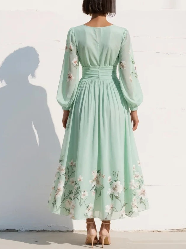 NINA – Robe midi à l’allure élégante – Noria Paris