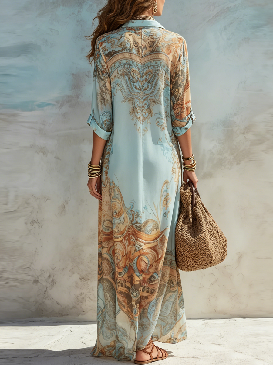SYLVIE – Robe longue à l’allure élégante – Noria Paris
